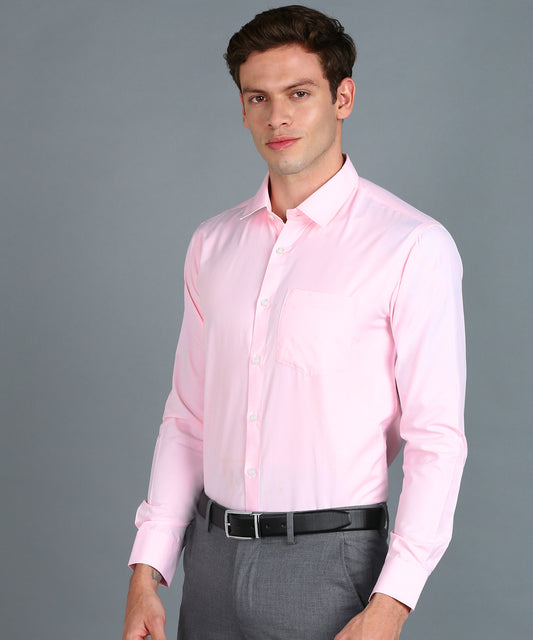 Light Pink Full Sleeve Shirt