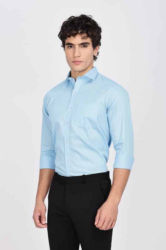 Sky Blue Full Sleeve Shirt