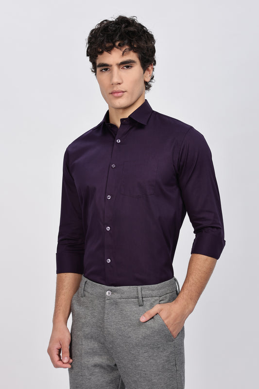 Purple Full Sleeve Shirt