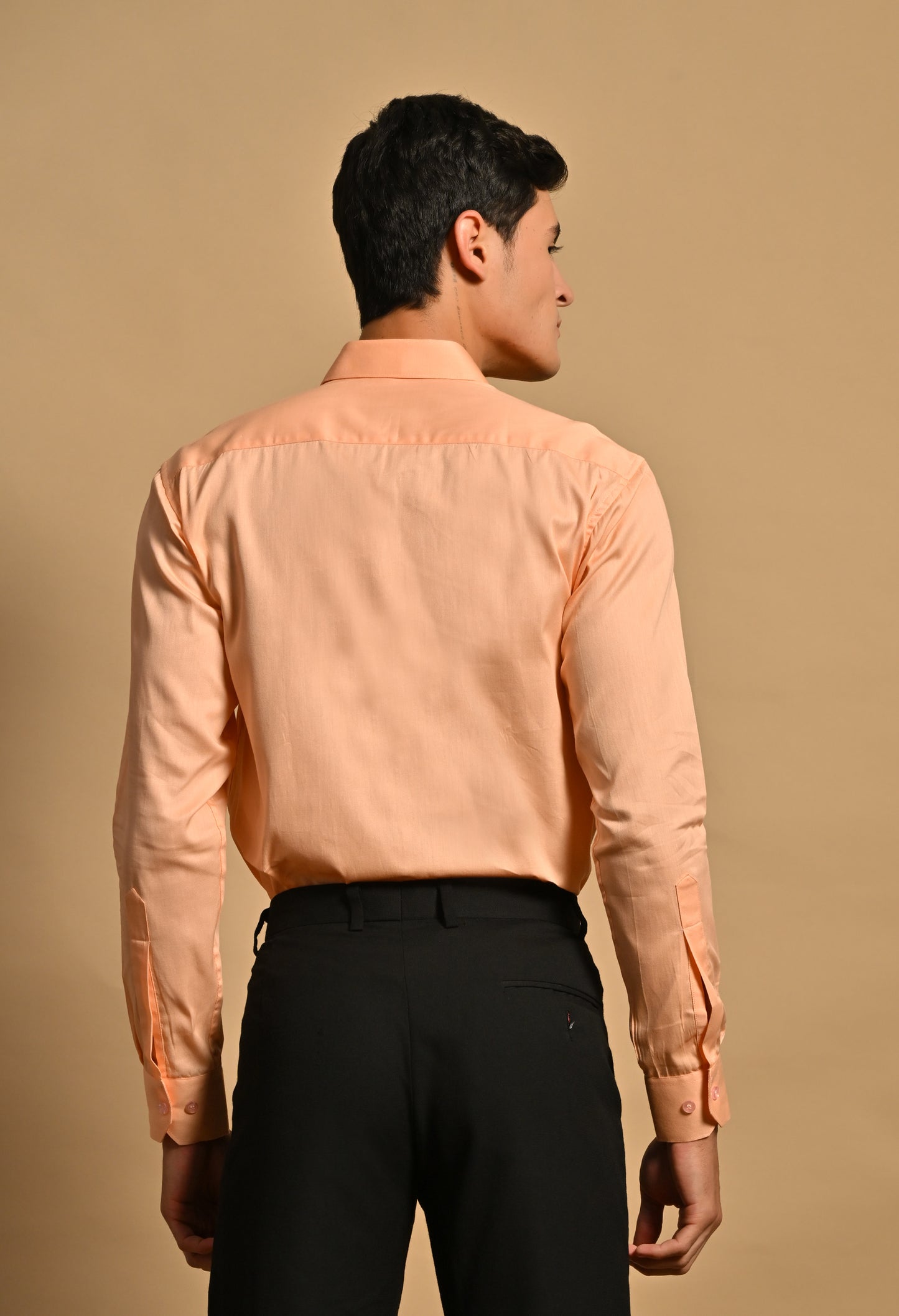 Peach Full Sleeve Shirt