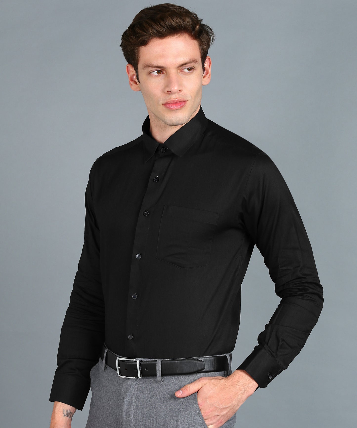 Black Full Sleeve Shirt