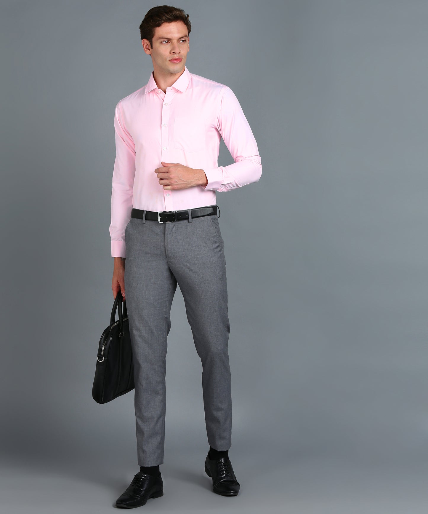 Light Pink Full Sleeve Shirt