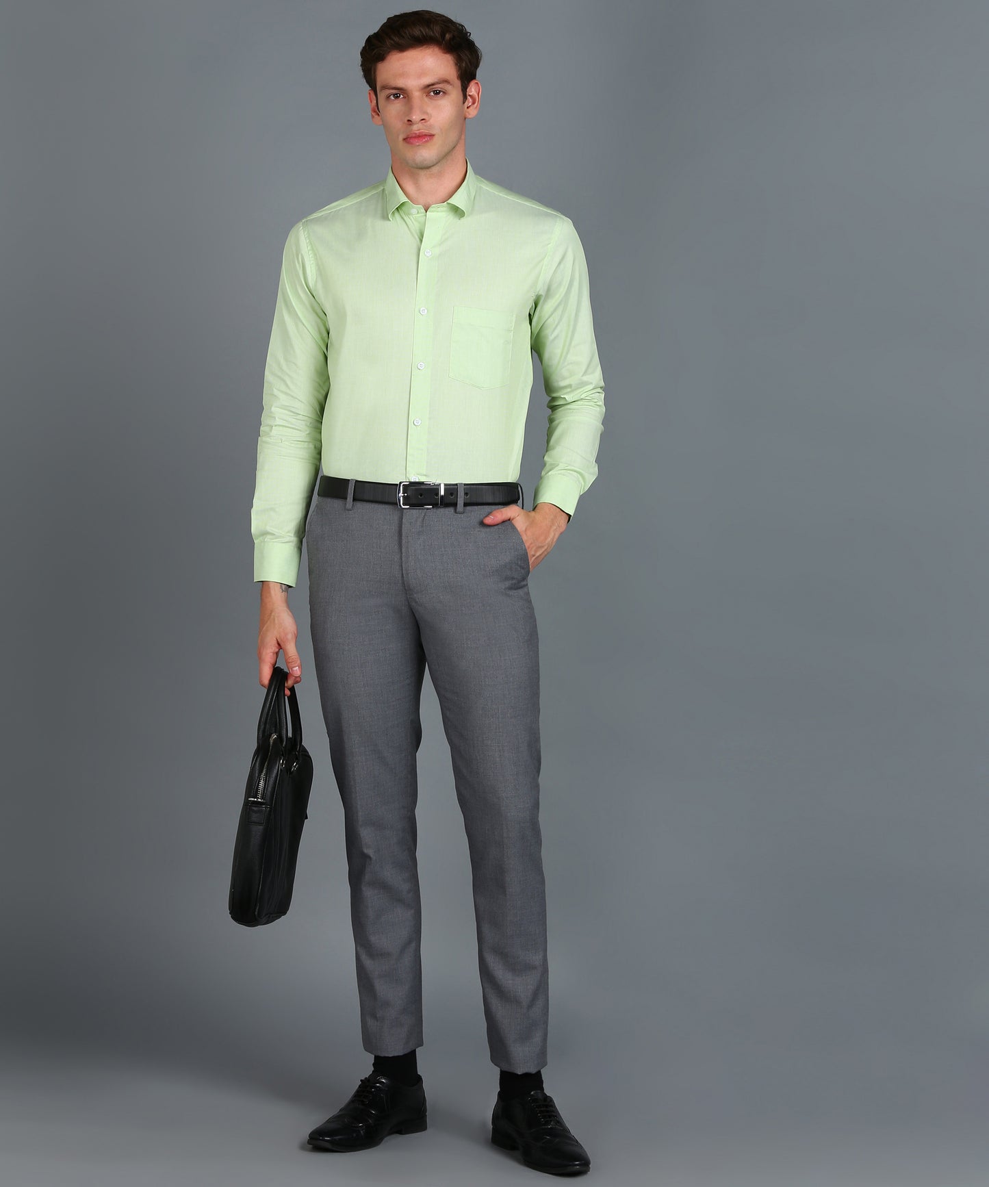 Lime Green Full Sleeve Shirt