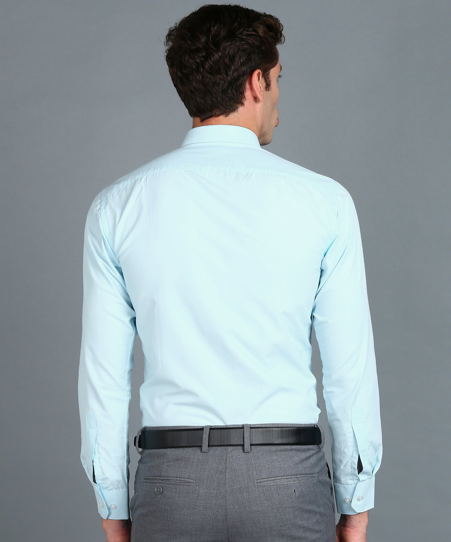Turquoise Blue Full Sleeve Shirt