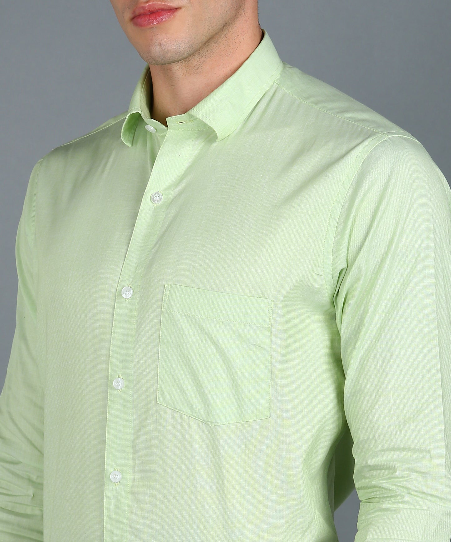 Lime Green Full Sleeve Shirt