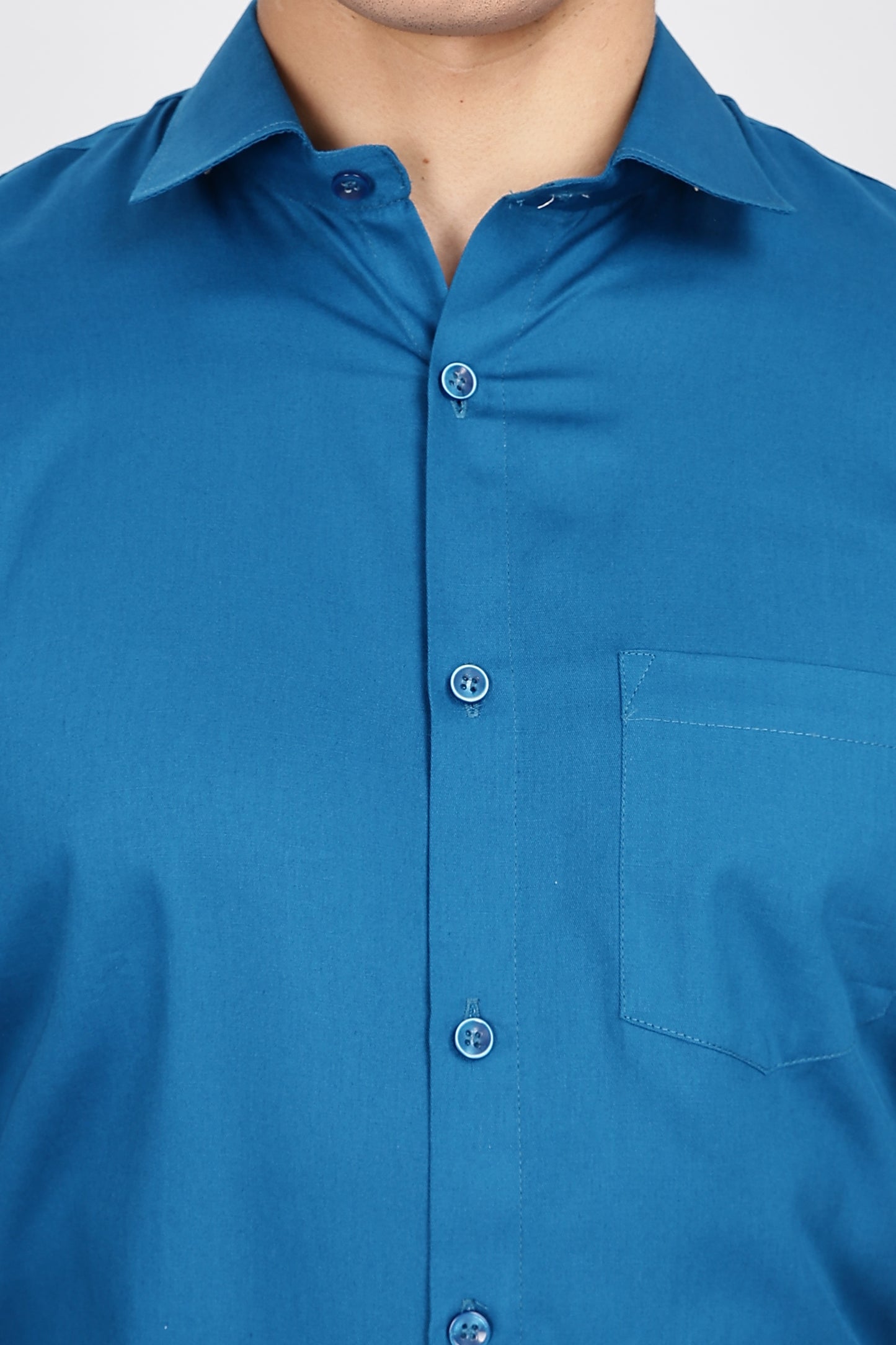 Peacock Blue Full Sleeve shirts