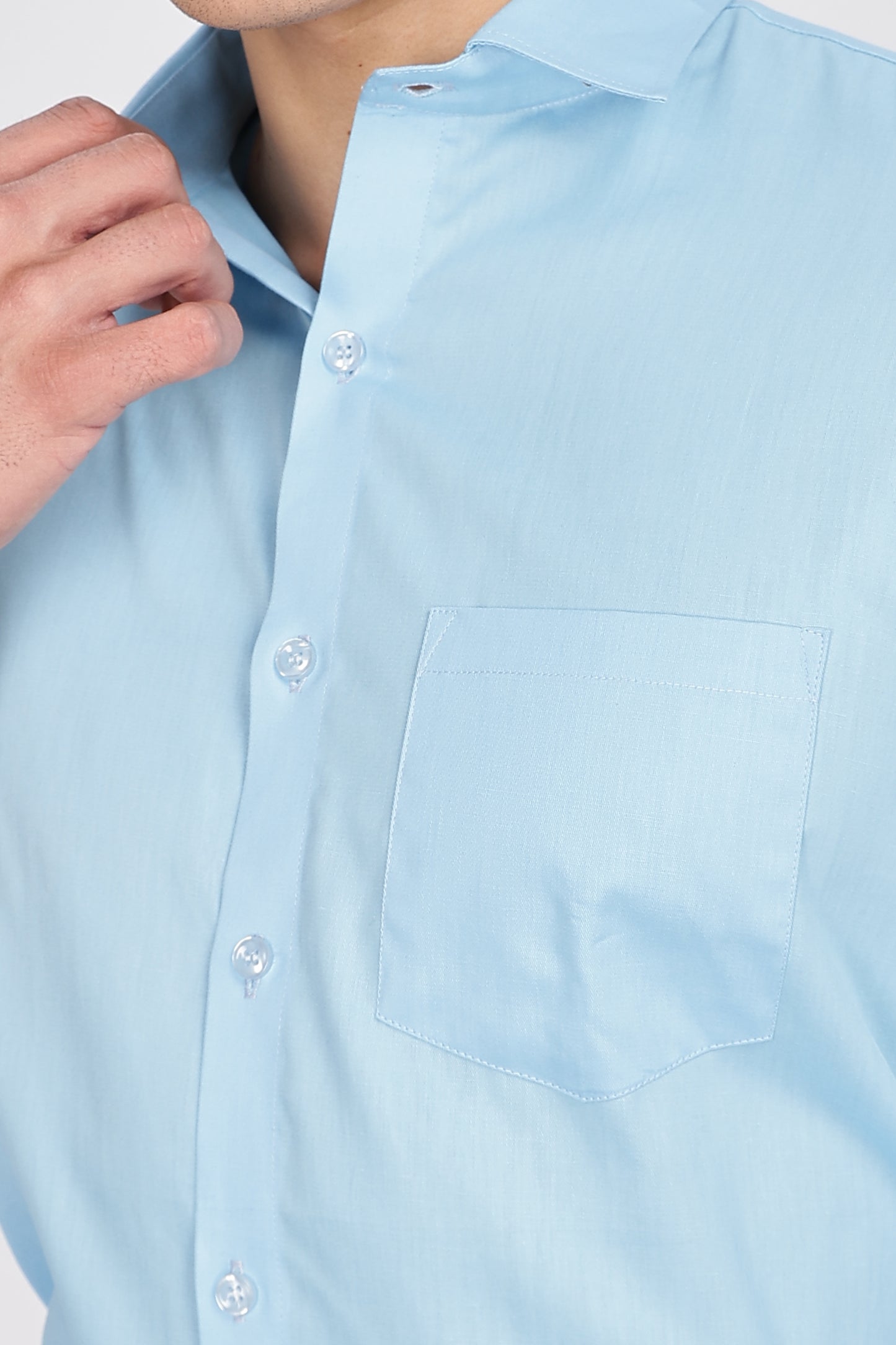Sky Blue Full Sleeve Shirt