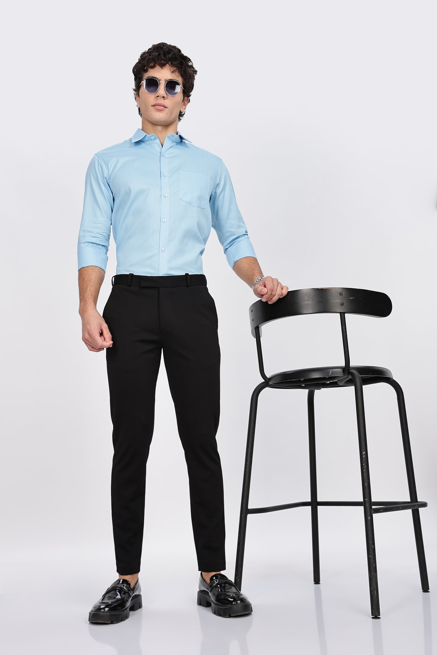 Sky Blue Full Sleeve Shirt