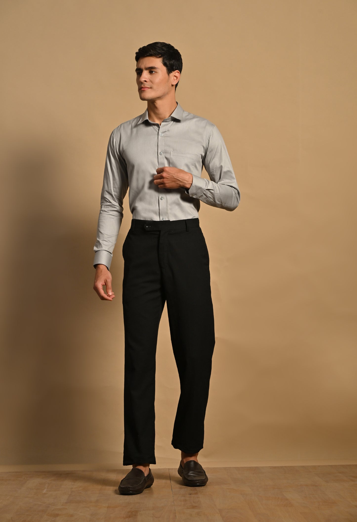 Grey Full Sleeve Shirt