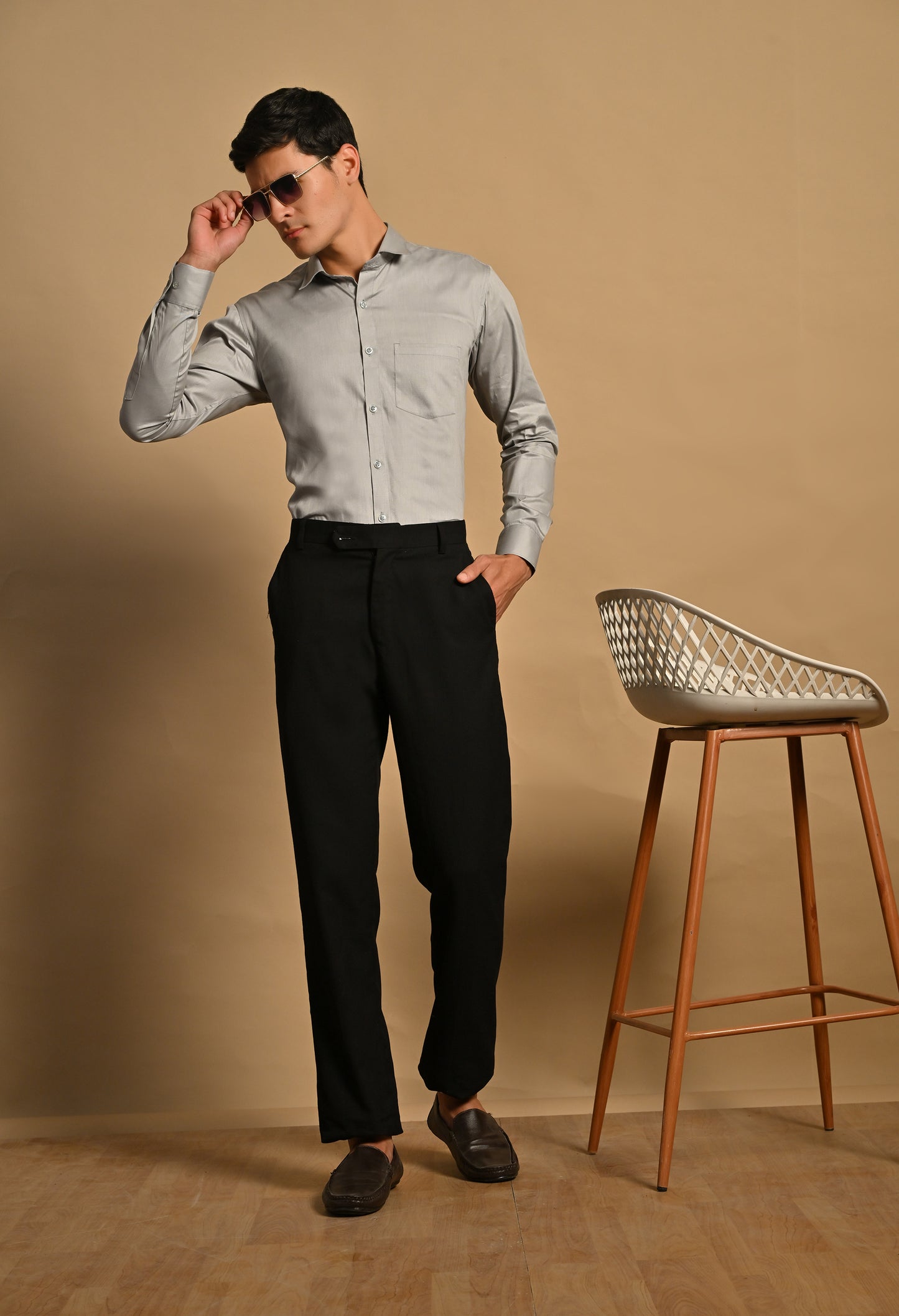 Grey Full Sleeve Shirt