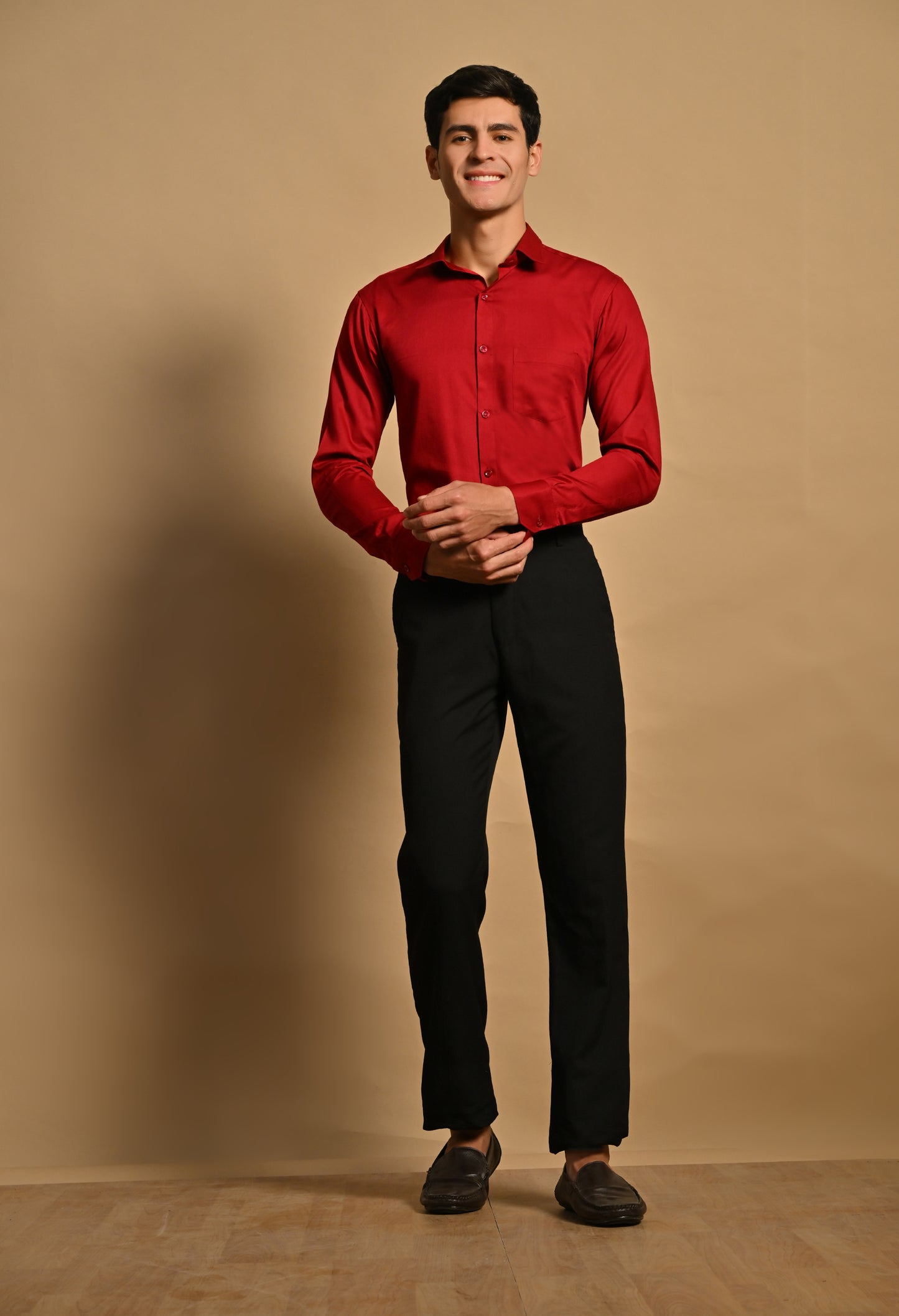Maroon Full Sleeve Shirt