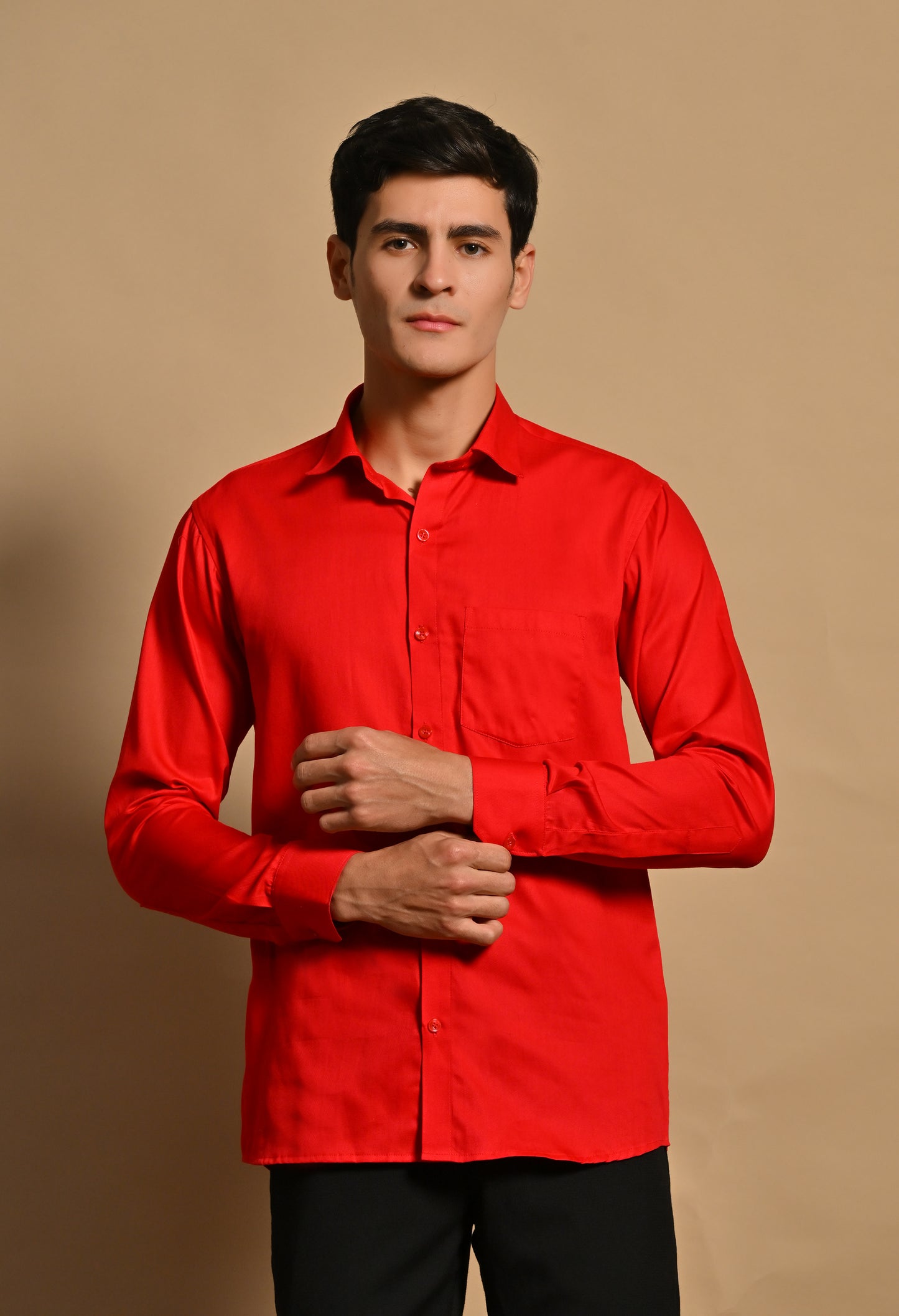 Red Full Sleeve Shirt