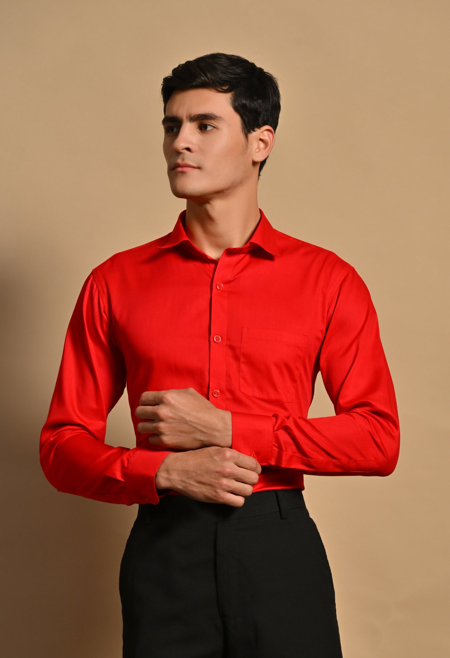 Red Full Sleeve Shirt