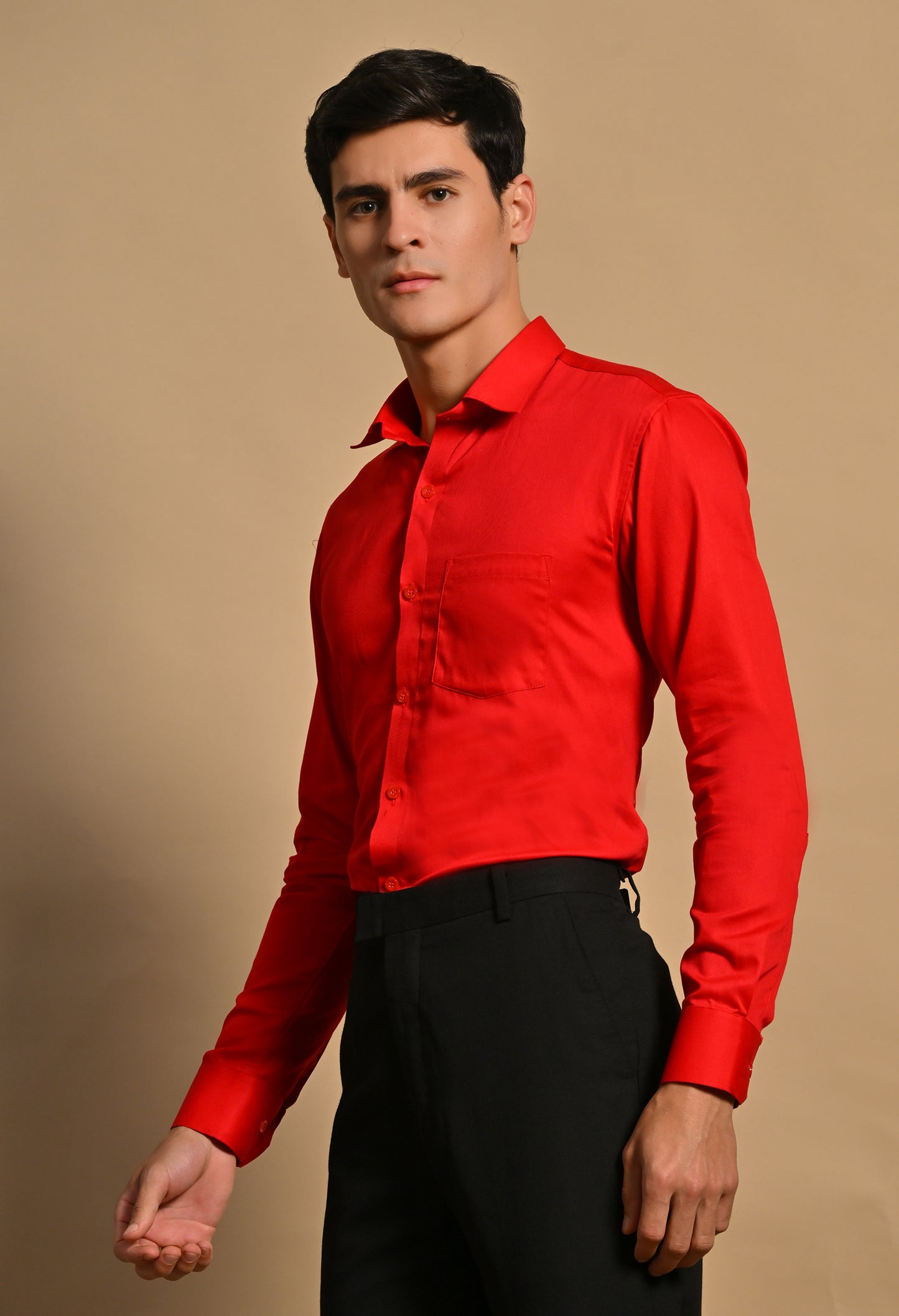 Red Full Sleeve Shirt