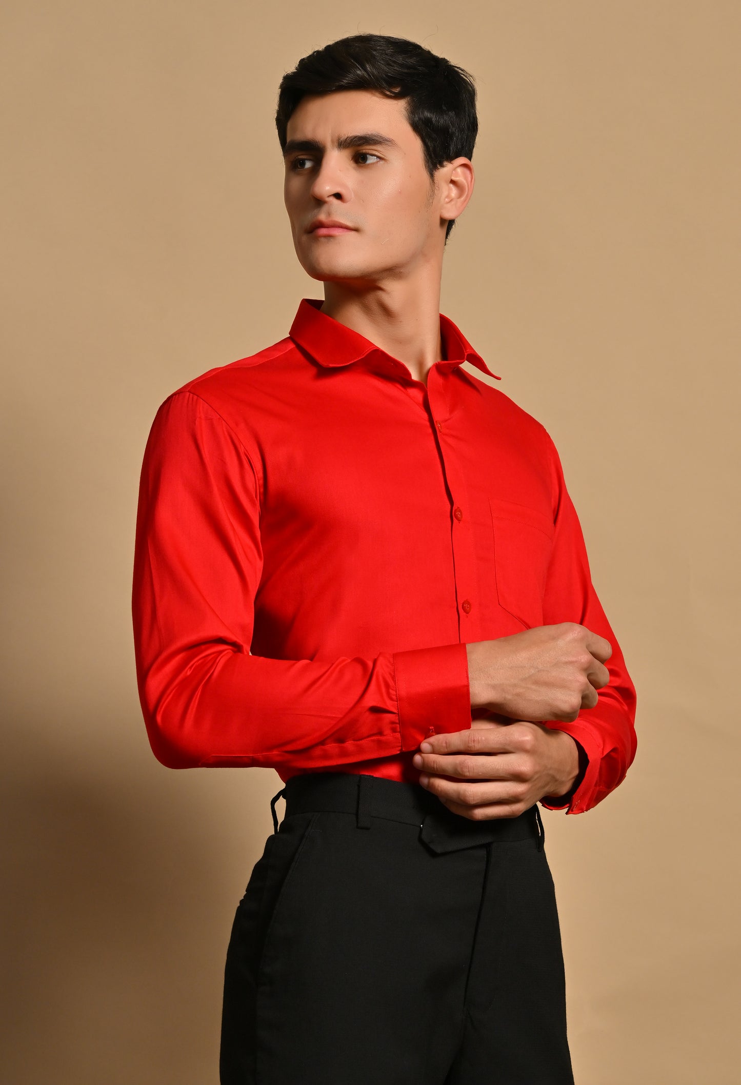 Red Full Sleeve Shirt