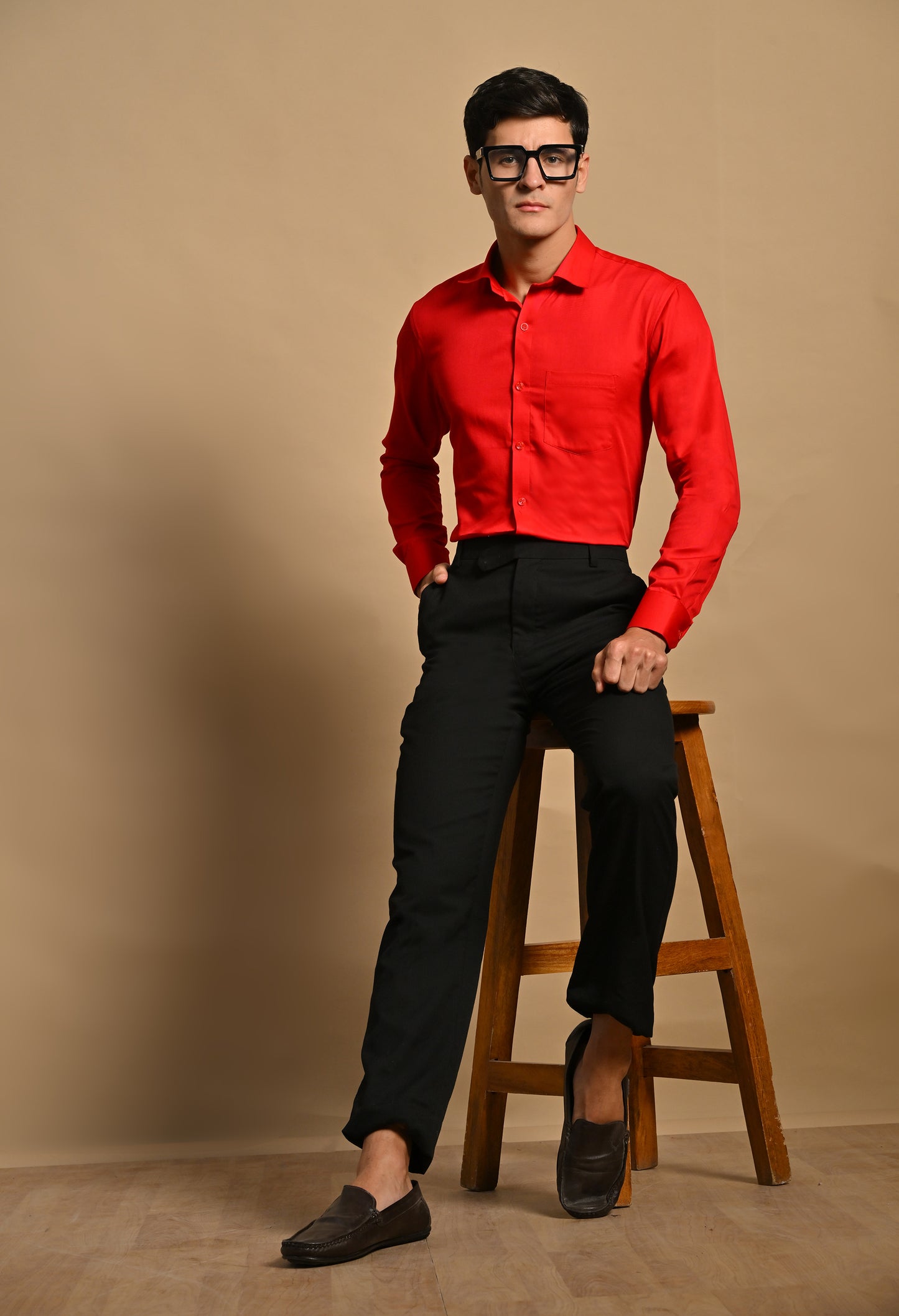 Red Full Sleeve Shirt