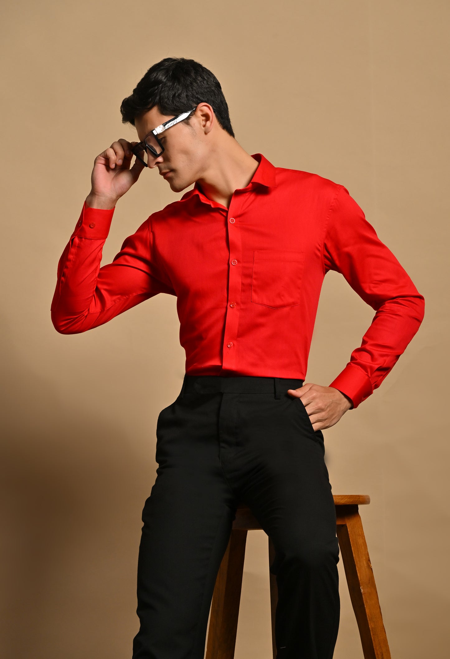 Red Full Sleeve Shirt